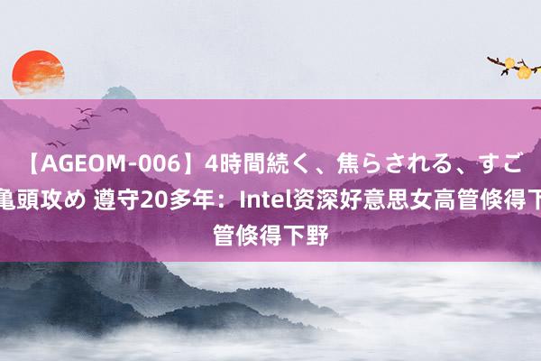 【AGEOM-006】4時間続く、焦らされる、すごい亀頭攻め 遵守20多年：Intel资深好意思女高管倏得下野