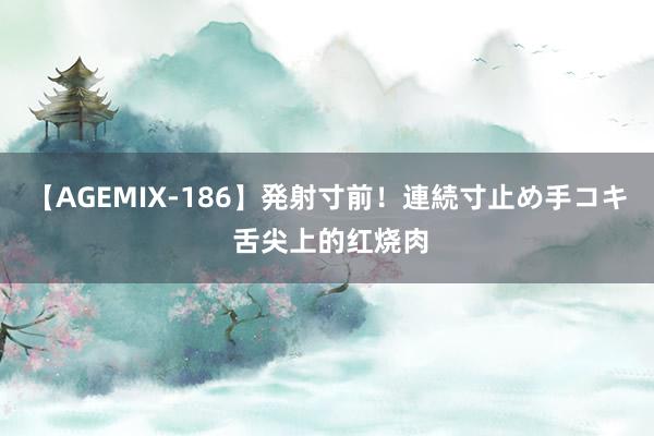 【AGEMIX-186】発射寸前！連続寸止め手コキ 舌尖上的红烧肉