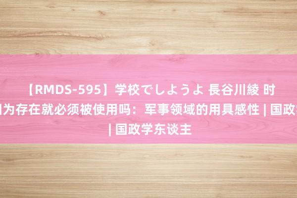 【RMDS-595】学校でしようよ 長谷川綾 时刻只是因为存在就必须被使用吗：军事领域的用具感性 | 国政学东谈主