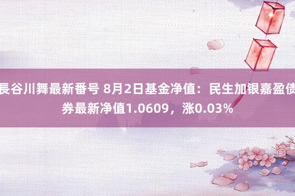 長谷川舞最新番号 8月2日基金净值：民生加银嘉盈债券最新净值1.0609，涨0.03%