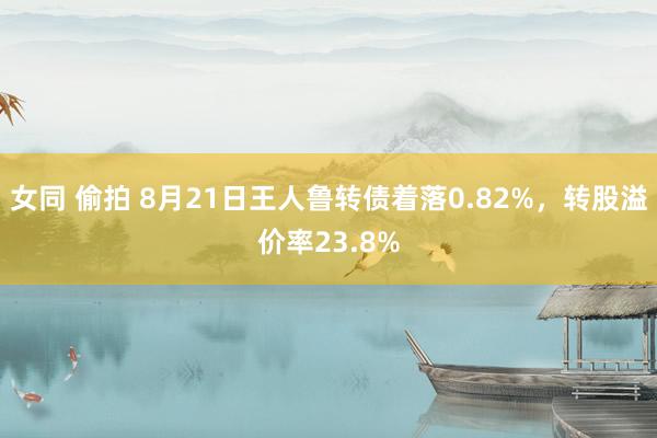 女同 偷拍 8月21日王人鲁转债着落0.82%，转股溢价率23.8%