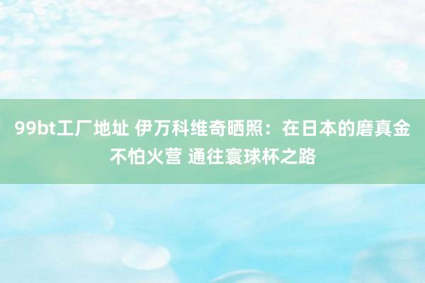 99bt工厂地址 伊万科维奇晒照：在日本的磨真金不怕火营 通往寰球杯之路